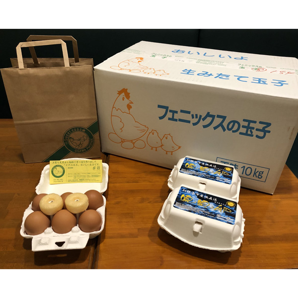 【直送】鳳凰卵22パック（1パック6個詰）※破損保障2パック付き