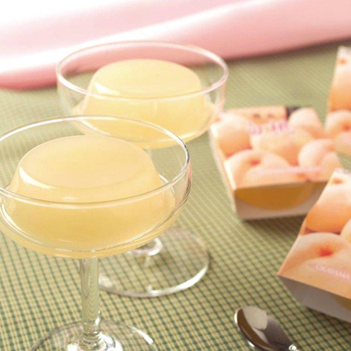 【お歳暮限定】岡山白桃シャーベットゼリー