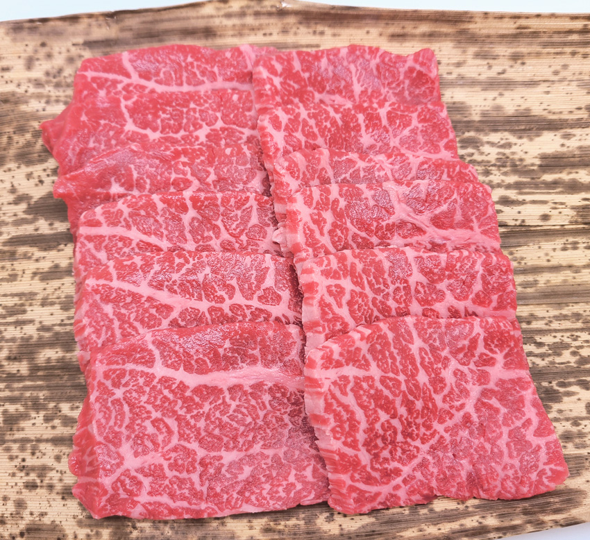 【直送】備前黒牛 上モモ焼肉用300ｇ