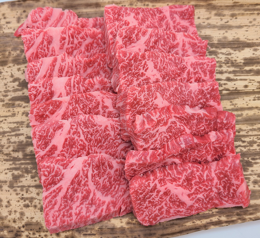 【直送】備前黒牛 上バラ焼肉用300ｇ