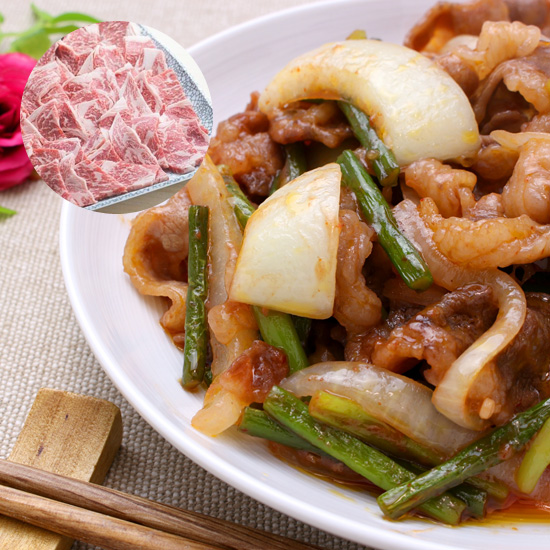 【直送】未来とかち牛　バラ焼肉用　350ｇ