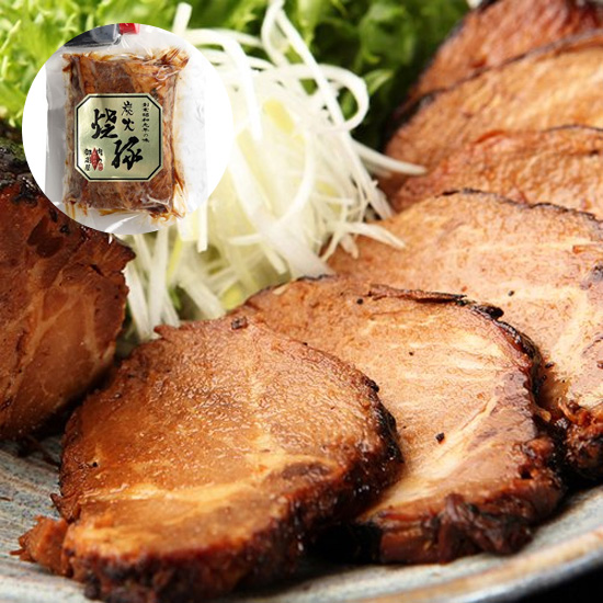 【直送】炭火焼豚 280g（10点入）