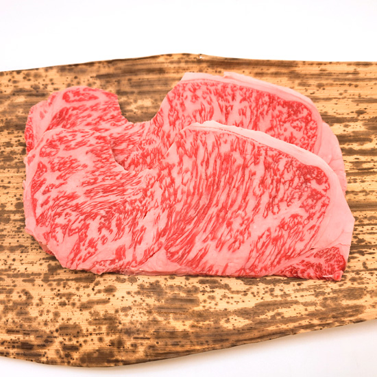 【直送】滋賀産黒牛　ロースステーキ　150ｇ×2枚（5点入）