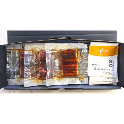 鰻楽 九州産うなぎ蒲焼（切身3切）