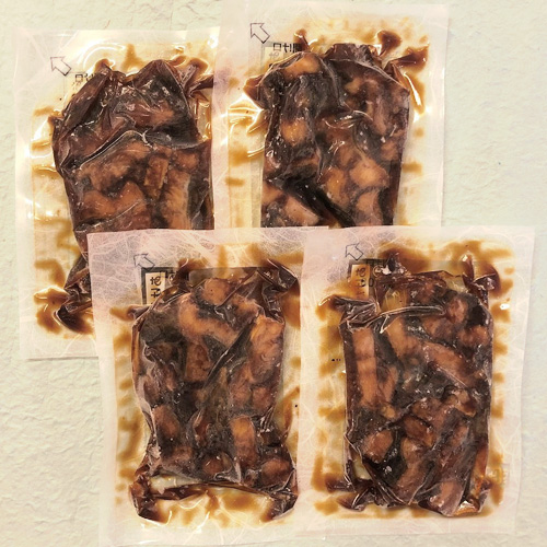 鰻楽 九州産うなぎ蒲焼（きざみ4袋）