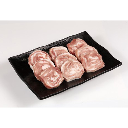 鹿児島県産 黒豚ミニロールステーキ50ｇ×9