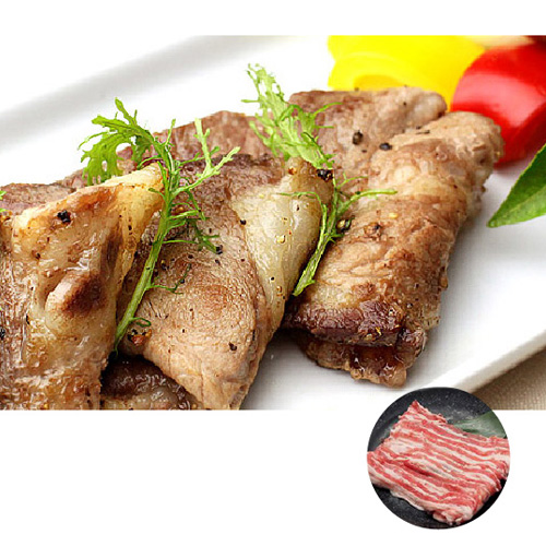 和豚もち豚 焼肉用バラ300ｇ