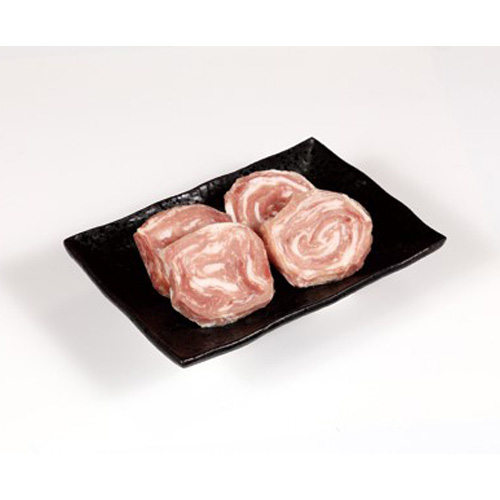 鹿児島県産 黒豚ミニロールステーキ50ｇ×4