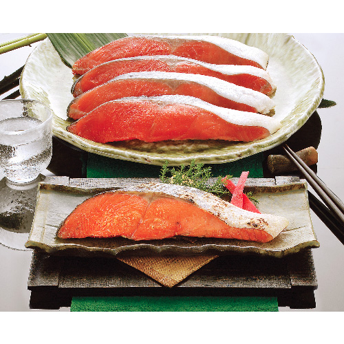 紅鮭のヒマラヤ岩塩漬け