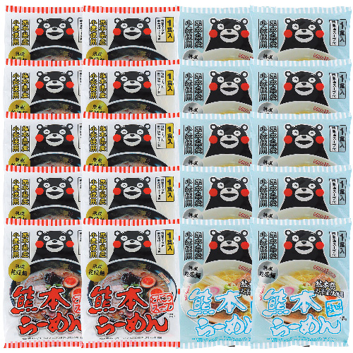 熟成乾燥 熊本ラーメン（くまモンパッケージ）