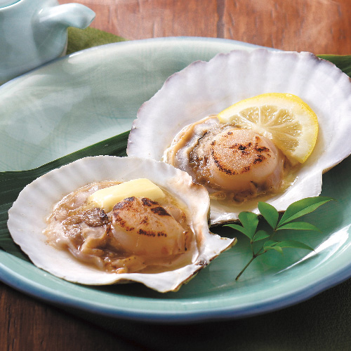 レンジで簡単 北海道産ほたての貝焼き
