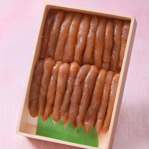 鰹節と昆布の天然だし明太子600g（化粧箱入り）