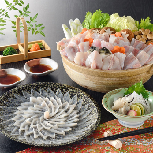 下関直送とらふぐフルコース