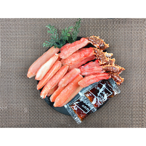 タラバ・ズワイのかにしゃぶ食べくらべ